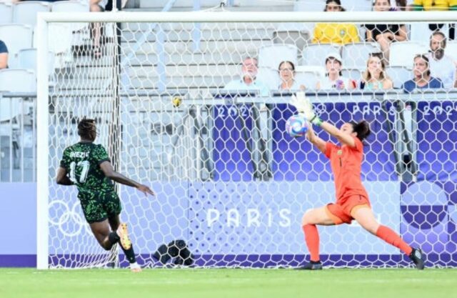 Super Falcons missed several goal scoring chances against Brazil