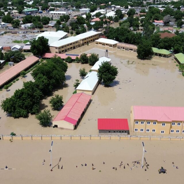 Flooded Maiduguri, the aftermath of Alua dam burst