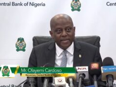 Central Bank of Nigeria cuts key rate 350bp to 23% as inflation eases