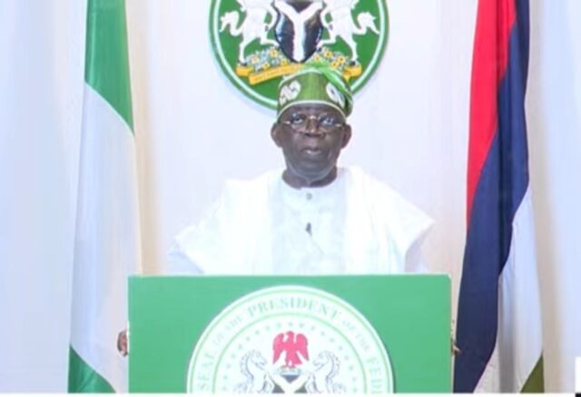 President Bola Tinubu addresses the nation on October 1st, 2024