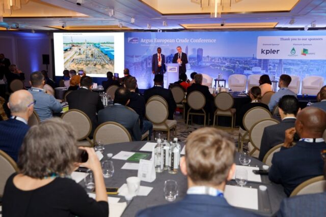 The ceremony held at the Argus European Crude Conference in London, United Kingdom, on Wednesday to unveil to Utapate crude grade