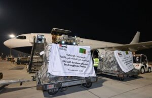 UAE dispatches aircrafts carrying relief aid to Zambia and Guinea-Conakry in response to ravaging drought waves