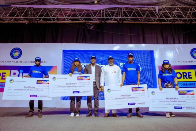 Beneficiaries of Delta State Job and Wealth Creation Bureau
