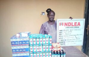 Grandma caught by NDLEA with 20.6 litres of opioids in Lagos as Agency intensifies war on illicit drugs and drug abuse