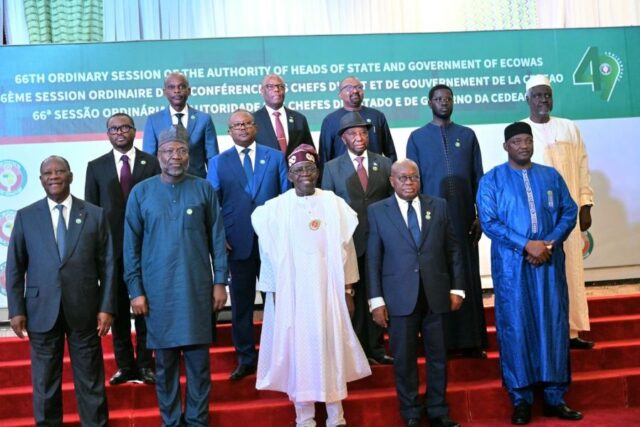 Heads of State and Government during the 66th Ordinary Session