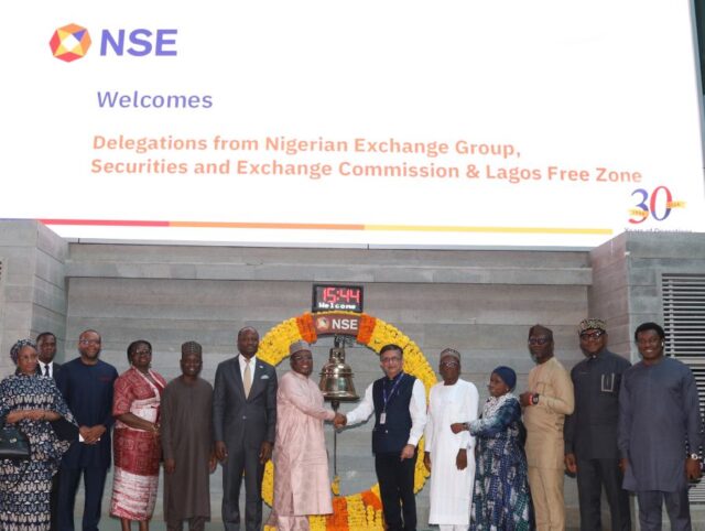NGX Group during a Strategic Business visit to NSE India