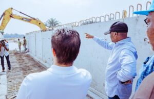 Delta State Government begins construction of a 20km storm drainage in Osubi, environs