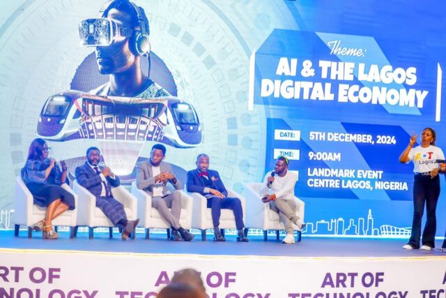Panelists at the the A1 and Lagos Digital Economy summit