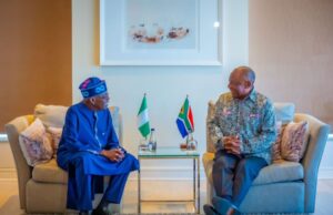 President Tinubu travels to South Africa to meet with Ramaphosa on wide range of issues of mutual interest