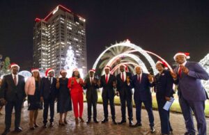 UBA heralds festive season, lights up Lagos Marina Garden