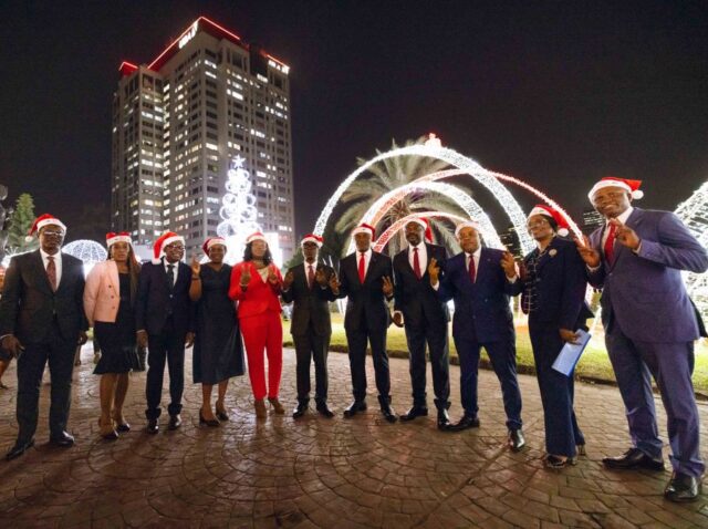 UBA lights up Marina for the Yuletide