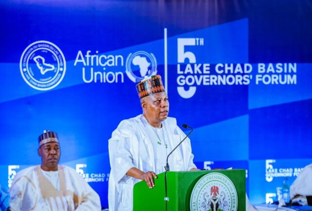 President Tinubu was represented at the event by his deputy, Vice President Kashim Shettima