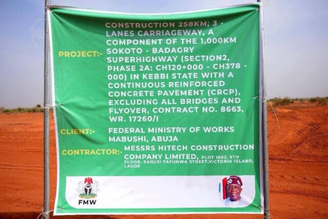 Section 2 of the Sokoto-Badagry Expressway