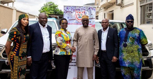 The donation of a specialised ambulance at the Federal Medical Centre