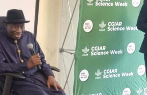 At CGIARS Science Week, Ex-President Jonathan highlights importance of political will, science, technology in advancing agriculture and development in Africa
