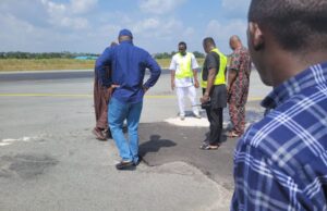 Travelers diverted to neighbouring airports as portholes trigger major repairs on Enugu International Airport runway