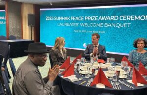 Former President Jonathan arrives Seoul, South Korea ahead of World Summit 2025 and formal presentation of the 2025 Sunhak Peace Prize