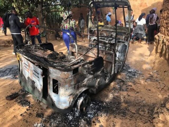 The terrorists, after Zikke village raid , also razed villages and looted homes, destroying everything on their path