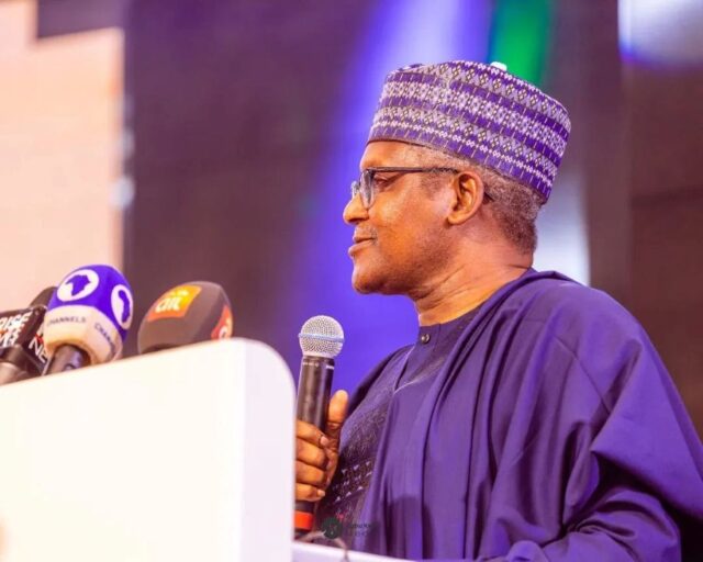 Africa's richest man, Alhaji Aliko Dangote