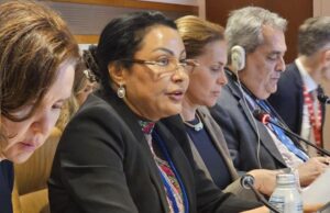 Dr. Uzoka-Anite highlights impact of illicit financial flows and financial crime on Nigeria at FfD4 conference in Seville