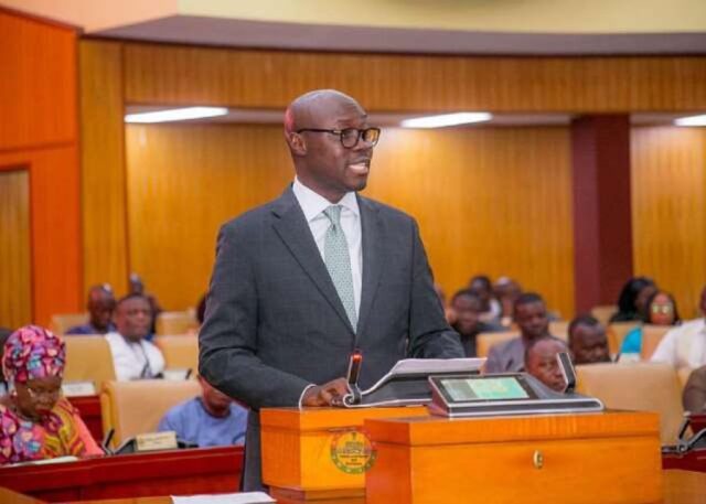 Ghana's Finance Minister Dr. Cassiel Ato Forson