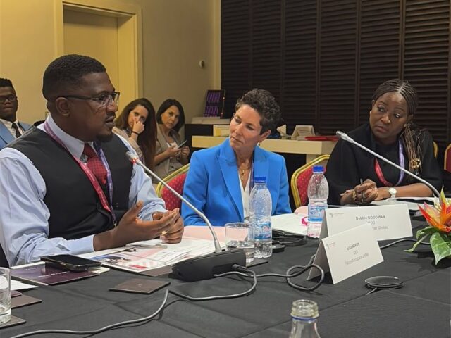 VivaJets CEO, Chukwuerika (Erika) Achum (L)