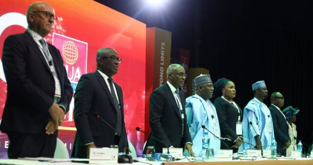 BUA Cement top executives at the company's AGM