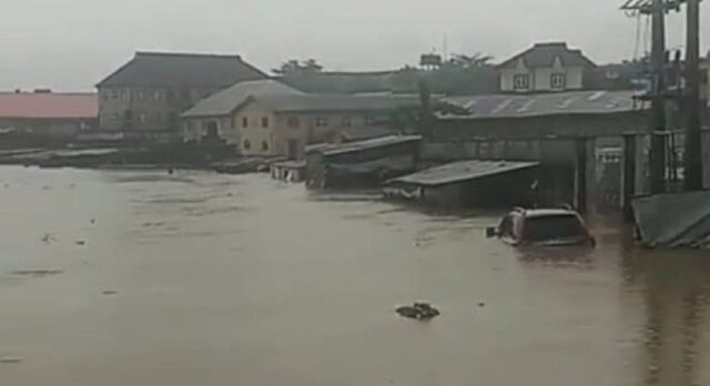 Lagos submerged by flood