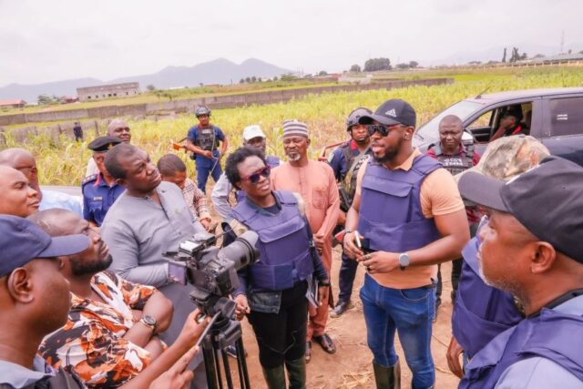 Media briefed on the Illegal gold mining site in the Gwagwalada area of the FCT