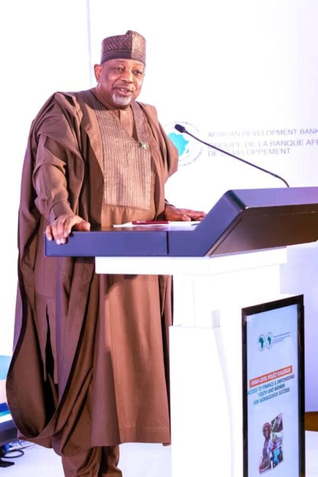 Minister of Agriculture and Food Security,Sen. Abubakar Kyari