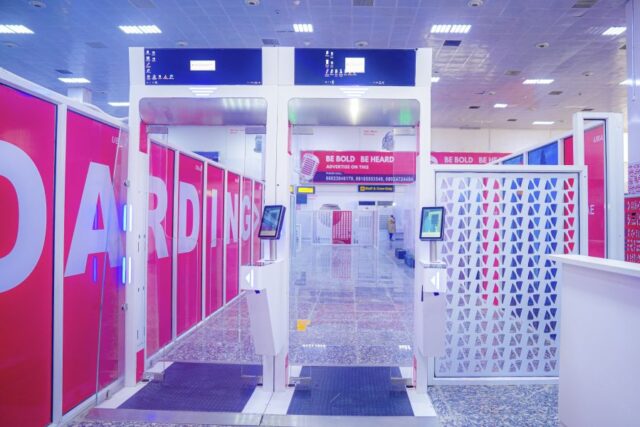 Newly refurbished D Wing at the MMIA, Lagos