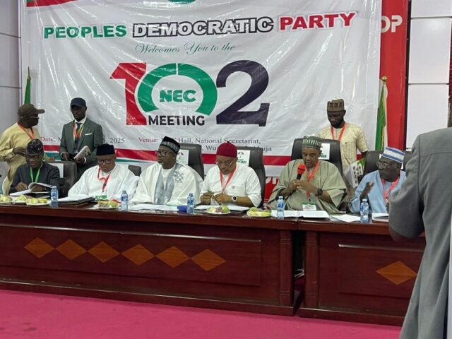 PDP NEC meeting