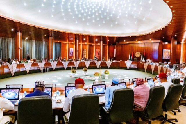 The 151st National Economic Council meeting, chaired by the Vice President Kashim Shettima where the Renewed Hope Development Plan (2026-2030) was endorsed.