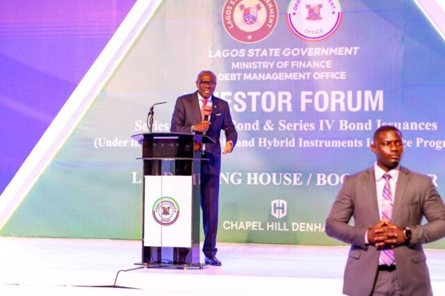 Governor Babajide Sanwo-Olu called for continued support from the private investors at the LASG Investor Forum