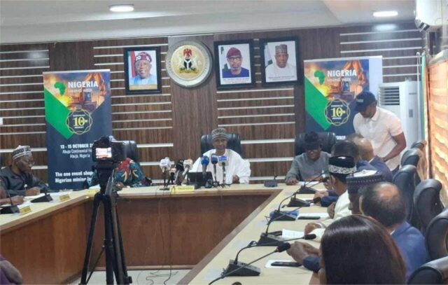 Nigeria Mining Week Press Conference