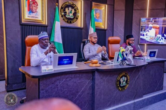 Governor Lawal presides over Executive Council Meeting