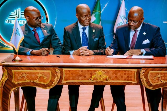 Investitiure of Dr. Elombi as 4th President and Chairman of the Board of Directors of Afreximbank