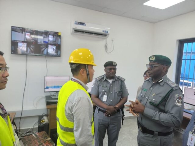 Customs Area Controller Comptroller Emmanuel Oshoba explains how the technology synchronises scanned images