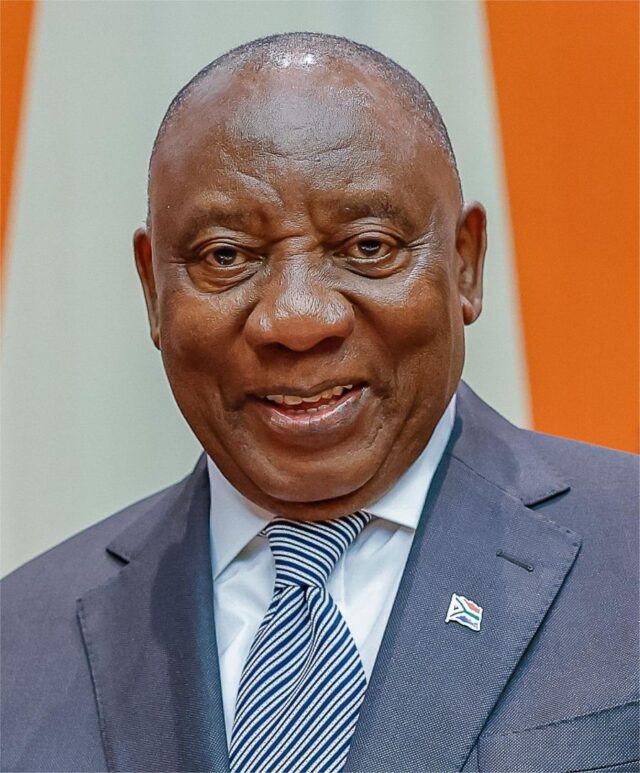 H.E. Cyril Ramaphosa, President of the Republic of South Africa