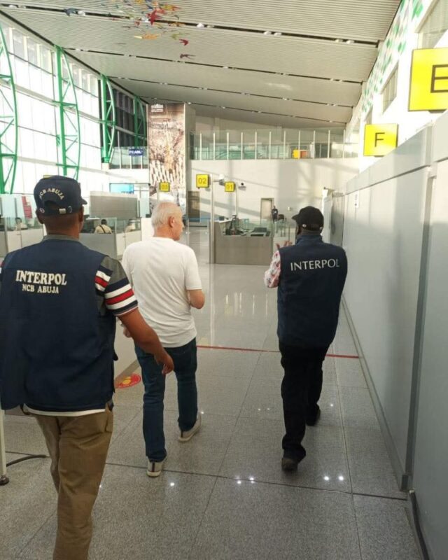 INTERPOL escorts the Turkish escapee through the MMIA