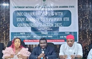 No room for logistic failures, INEC Chairman warns staff as attention turns to November 8 Anambra governorship election