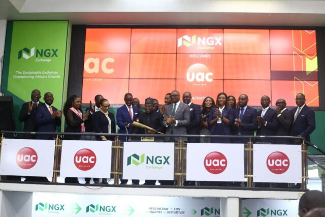UAC Nigeria Facts Behind the Figures and closing Gong Ceremony at the NGX Exchange