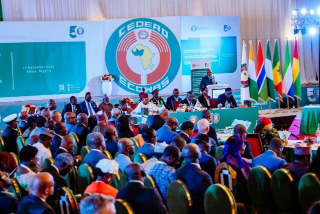 68th Ordinary Session of the Authority of ECOWAS leaders