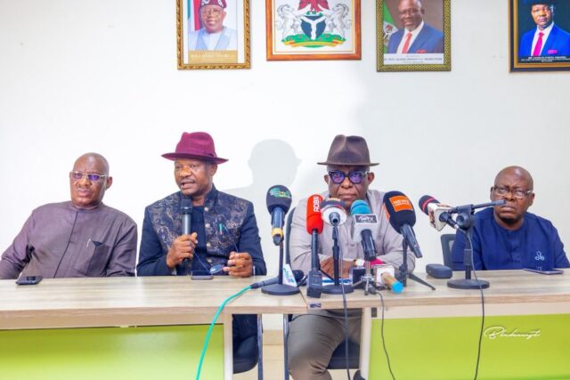 Delta State EXCO briefing