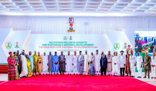 Nigerian Governors, Ministers at NEC Conference in Abuja