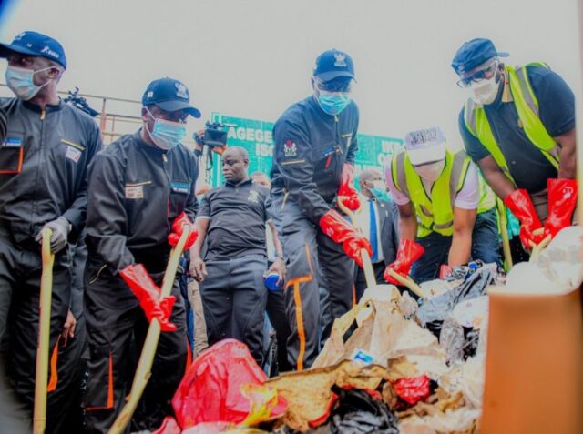 Lagos monthly environmental exercise returns