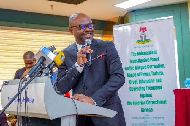 Minister of Interior, Olubunmi Tunji-Ojo, emphasized that the decision to establish the panel