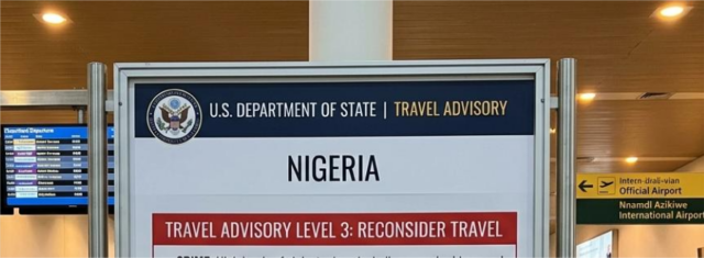 U.S Mission travel advisory
