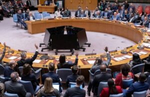 Russia and China veto resolution to boost security on Strait of Hormuz