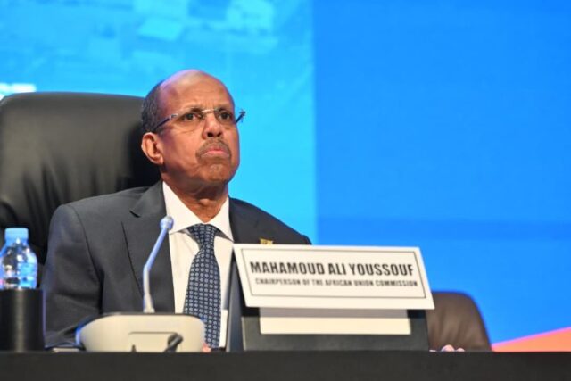 H.E. Mahmoud Ali Youssouf, Chairperson of the African Union Commission